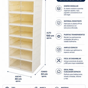 Zapatero ModuSpace™ 6 Niveles