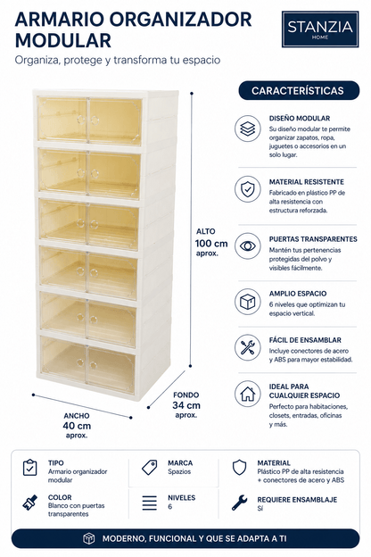 Zapatero ModuSpace™ 6 Niveles