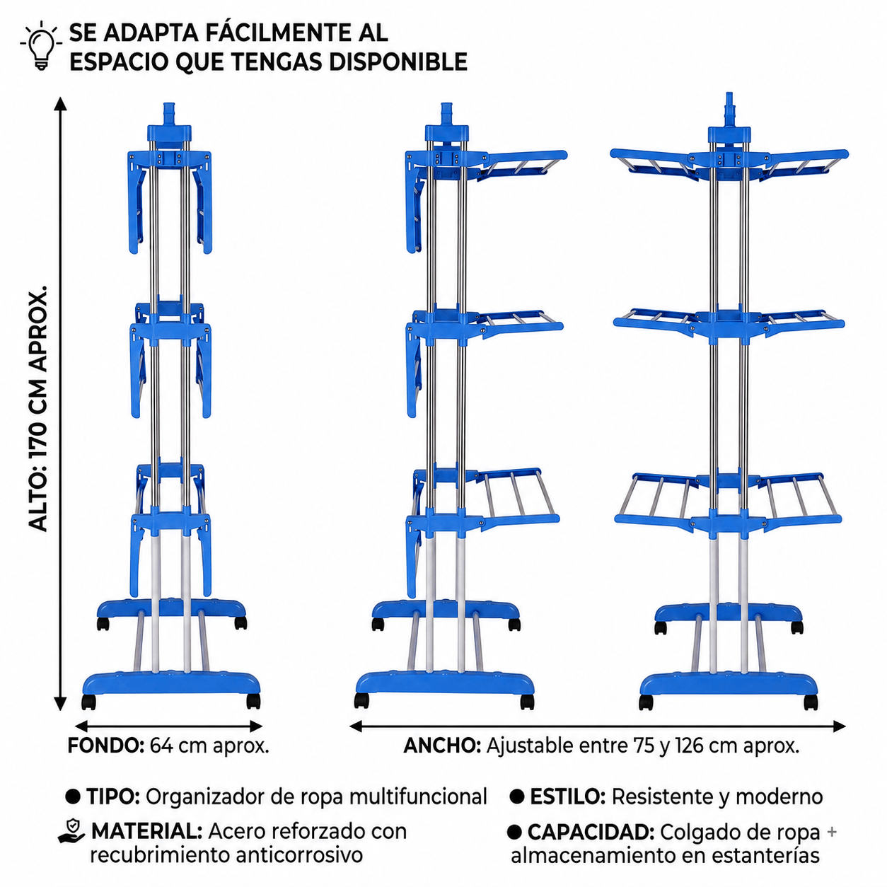 Organizador Multifuncional FlexSpace™