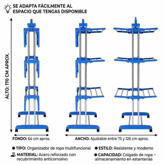 Organizador Multifuncional FlexSpace™